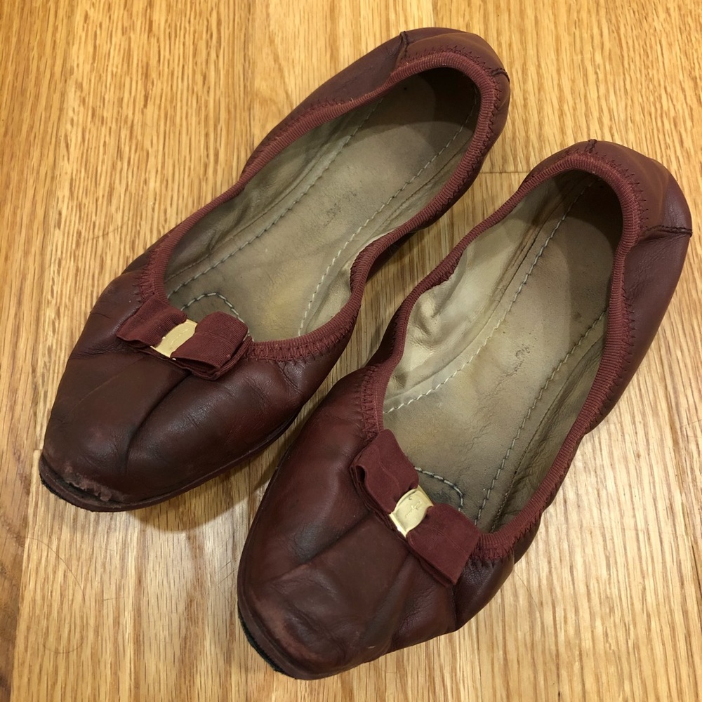 Ferragamo my joy flats